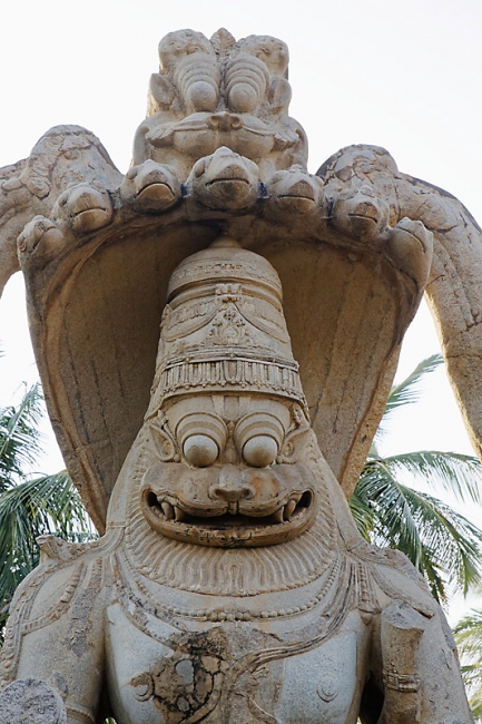 Hampi-Statue de Narasimha-006
